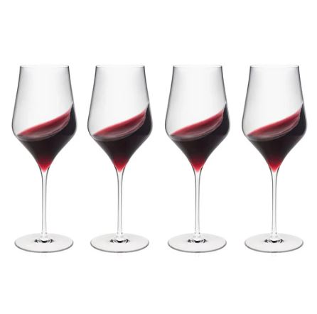 Ballet Red Wine Glasses 680ml, Set of 4