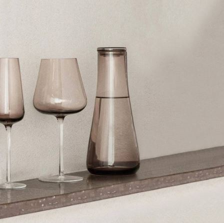 Belo Water Carafe 1200ml - Coffee