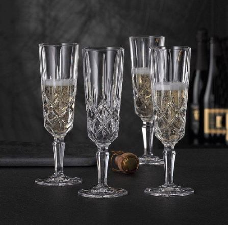 Noblesse Champagne Glasses 410ml, Set of 6