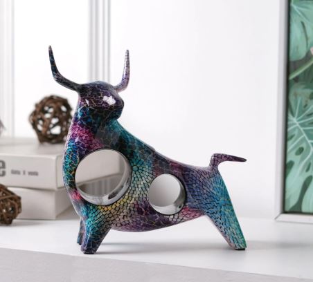 Bullseye: Resin Abstract Decor