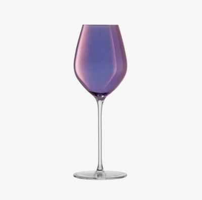 Aurora Champagne Tulip Glasses 285ml, Set of 4 - Polar Violet