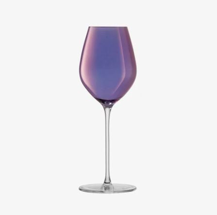 Aurora Champagne Tulip Glasses 285ml, Set of 4 - Polar Violet