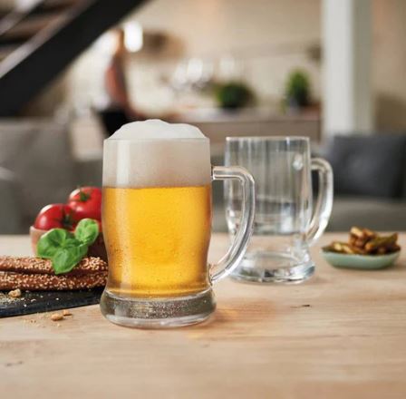 Taverna Beer Mugs 500ml, Set of 2