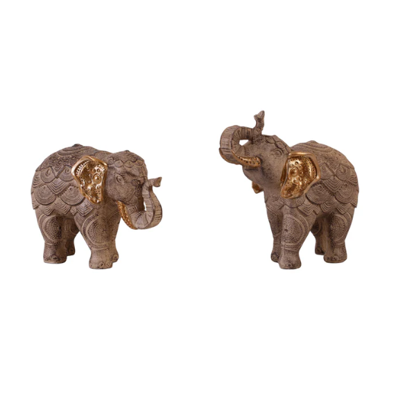 Embellished Elephant Figurine (Single)
