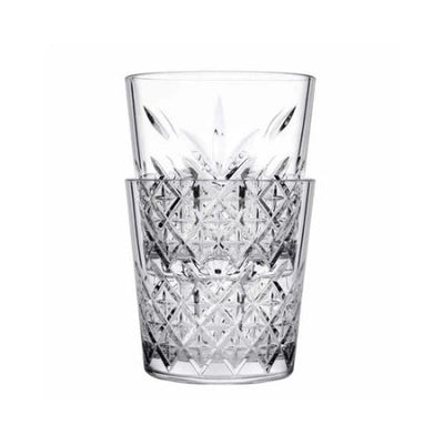 Timeless Tapered Whiskey Tumblers 345ml, Set of 4