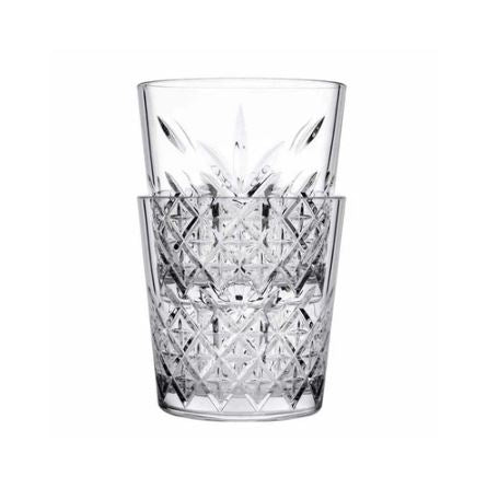 Timeless Tapered Whiskey Tumblers 345ml, Set of 4