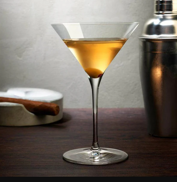 Vintage Martini Glasses 290ml, Set of 2