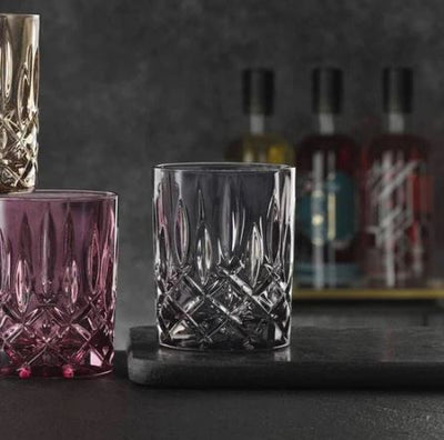 Noblesse Whiskey Tumblers 295ml, Set of 2 - Smoke