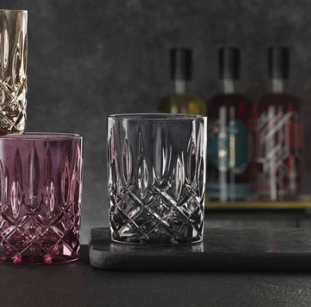 Noblesse Whiskey Tumblers 295ml, Set of 2 - Smoke
