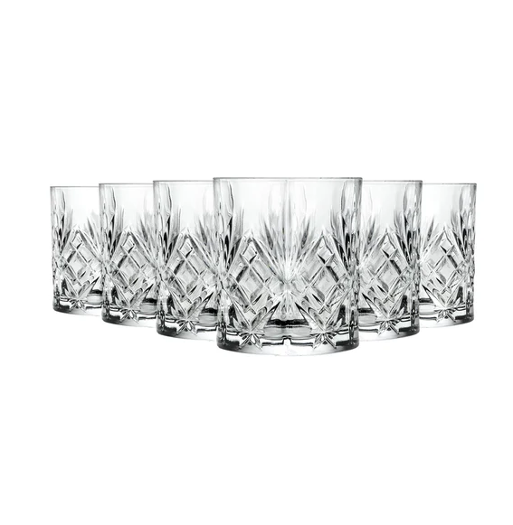 Melodia DOF Tumblers 340ml, Set of 6