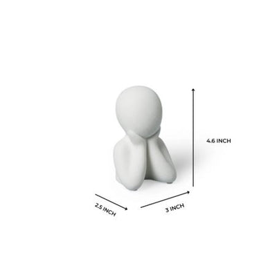 Wholeness Trio: Embracing Family Sculpture (Set of 3)