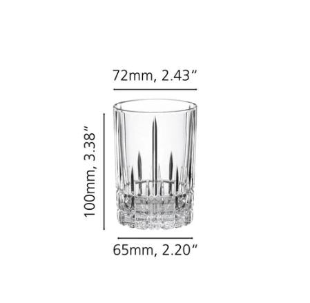Perfect Serve Long Drink Glasses Small 240ml, Set of 4