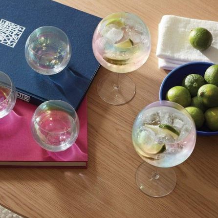 Bubble Balloon Glasses 680ml, Set of 4