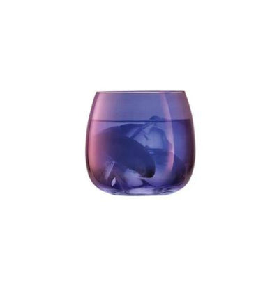 Aurora Stemless Glasses 370ml, Set of 4 - Polar Violet