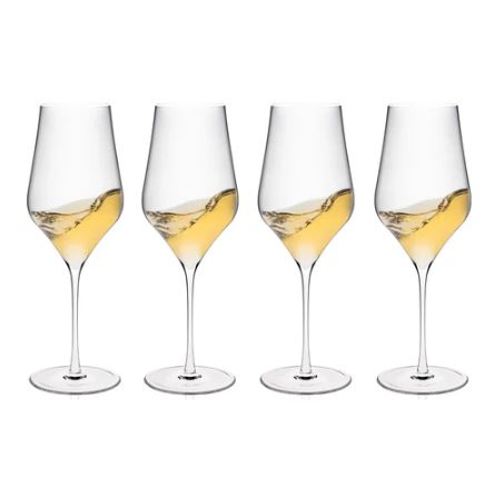 Ballet White Wine Glasses 520ml, Set of 4