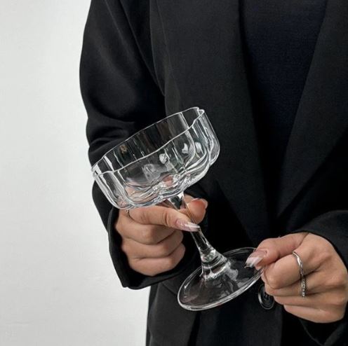 Blooming Coupe Glass - Set Of 6