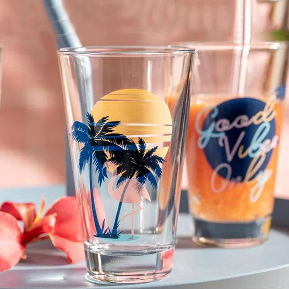 Amalfi Long Drink Glasses 300ml, Set of 6
