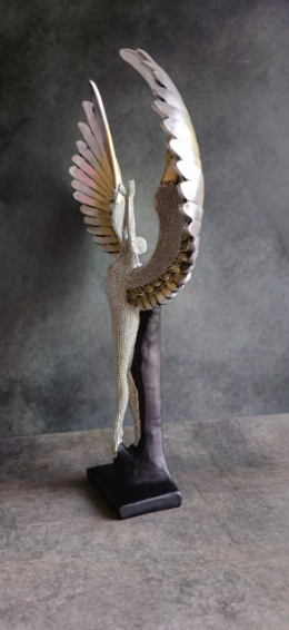 Glittering Lady Ready to Fly