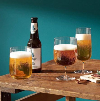 Borough Pilsner Glasses 440ml, Set of 4