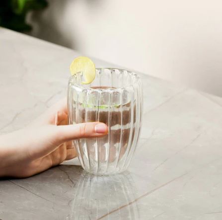 Lines Double Wall Tumbler 350ml