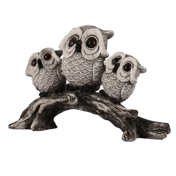 The Three Owl Family (Medium)