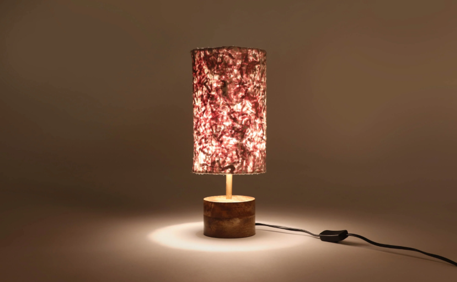 Flake Table Lamp Beige