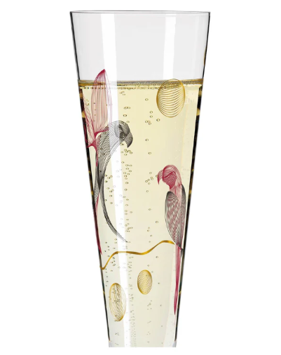 Goldnacht #16, Champagne Glass