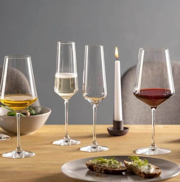 Puccini White Wine Glasses 560ml, Set of 6