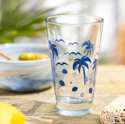 Salerno Long Drink Glasses 300ml, Set of 6 - Sea Life