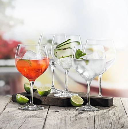 Special Gin & Tonic Glasses 630ml, Set of 4