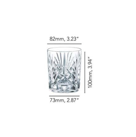 Palais Whiskey Tumblers 288ml, Set of 6