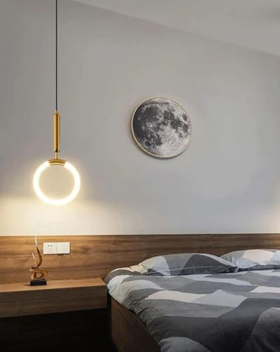Luminous Ring LED Pendant Light - Set Of 2