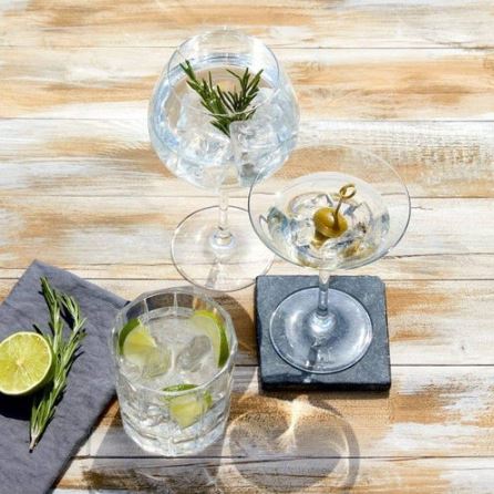 Gin Cocktail Glasses 630ml, Set of 2