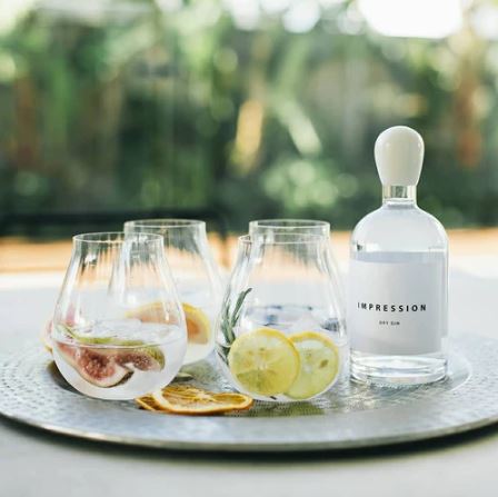 Optical O Gin Glasses 762ml, Set of 4