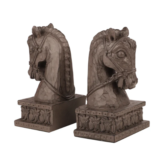 Lucky Horse Bookends