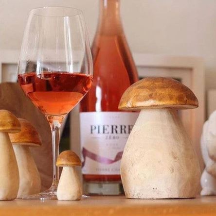 Rose Wine Glasses 480ml, Set of 4
