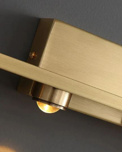 Golden Glow Mirror Wall Light - 7 Lights