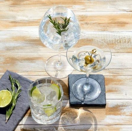 Gin Cocktail Tumblers 360ml, Set of 2