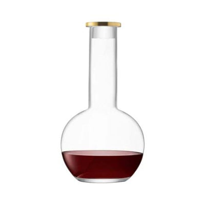 Luca Decanter with Gold Rim Stopper 1500ml