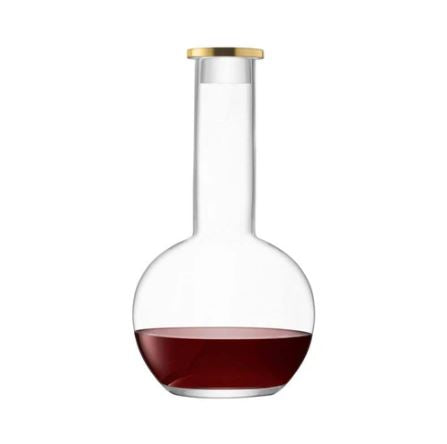 Luca Decanter with Gold Rim Stopper 1500ml