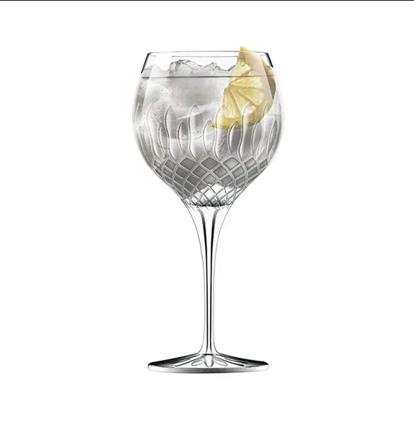 Diamante Gin & Tonic Glasses 650ml, Set of 4