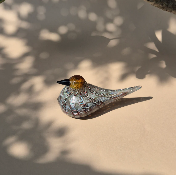Glass Bird Figurines - Ashley Sparrow