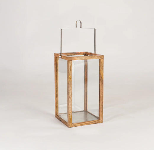 Ingrid Wood Lantern