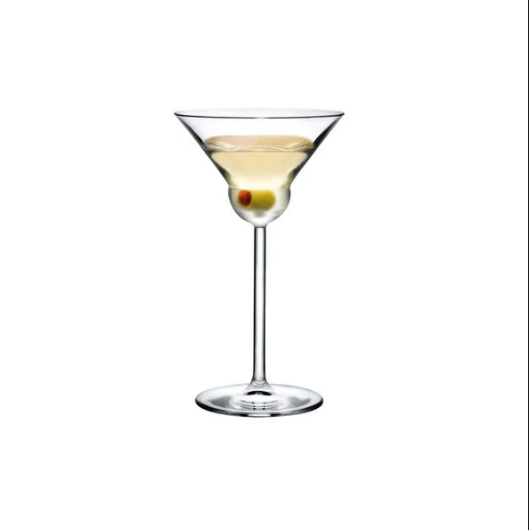 Rounded Martini Glasses 190ml, Set of 2
