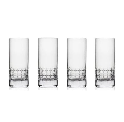 Luxury Collection Brilliant Highball Glasses 370ml, Set of 4