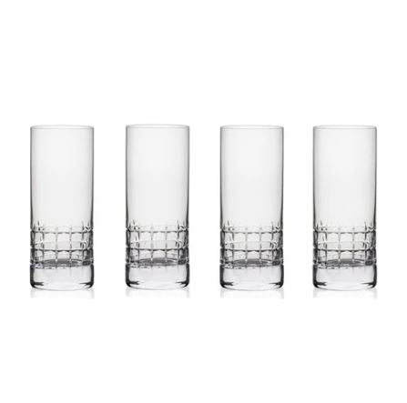 Luxury Collection Brilliant Highball Glasses 370ml, Set of 4