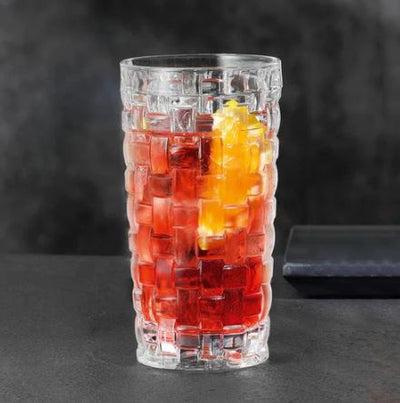 Bossa Nova Long Drink Glasses 350ml, Set of 6