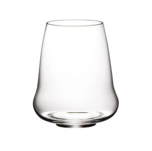 Riedel Stemless Wings Riesling/Champagne CRYSTAL GLASS - SET OF 2 - MADE IN GERMANY