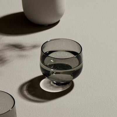 Flow Short Tumblers 220ml, Set of 2 - Smoke