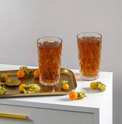 Etch -Tumbler Highball Glasses